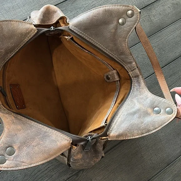 Patricia Nash Brown Leather Bag - Picture 5 of 6